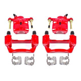 Power Stop 09-13 Subaru Forester Rear Red Calipers w/Brackets - Pair