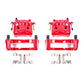 Power Stop 16-17 Subaru Crosstrek Front Red Calipers w/Brackets - Pair