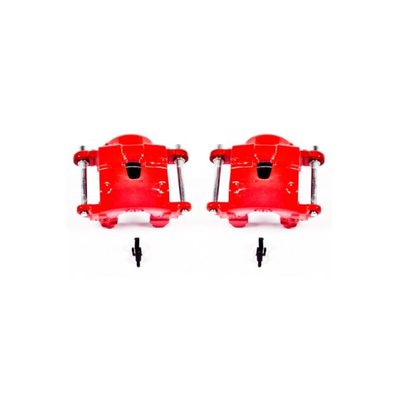Power Stop 78-85 Avanti II Front Red Calipers w/o Brackets - Pair