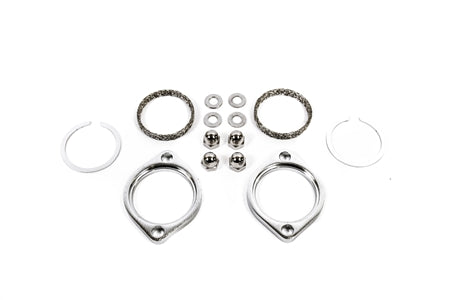 Precision Works Flange Gasket Hardware For Harley Davidson Exhaust Install Kit 84-15
