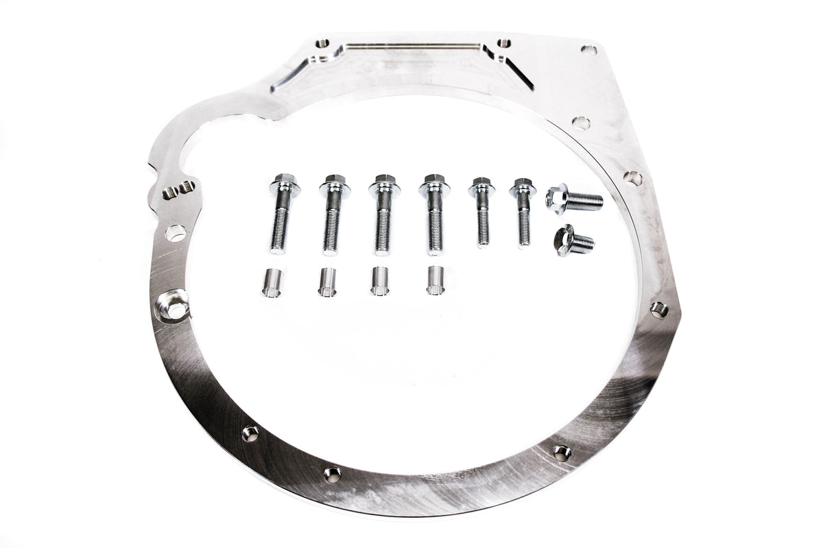Precision Works K2F Adapter Plate V2 with Hardware & Clutch Masters Flywheel