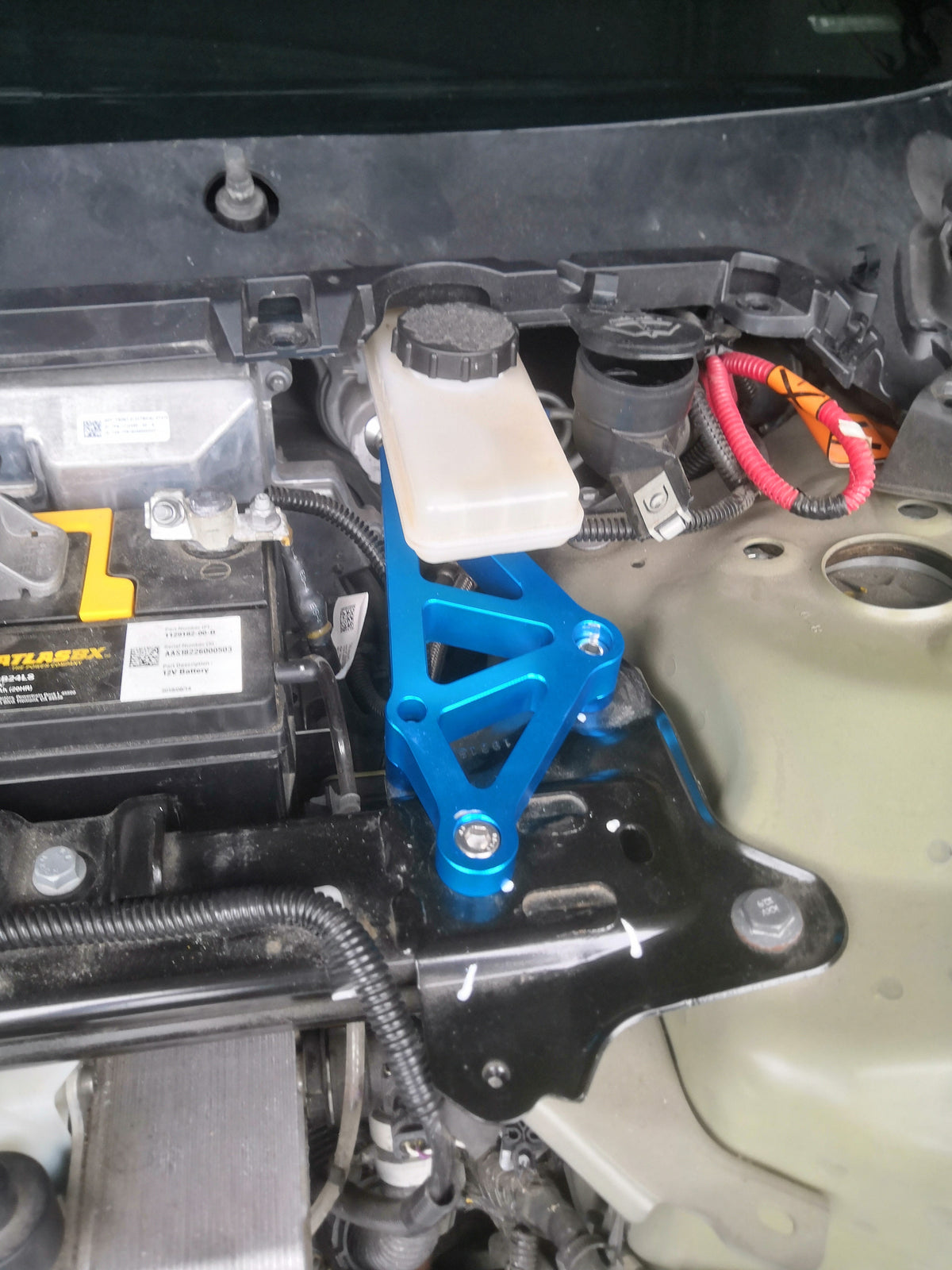 Precision Works Master Cylinder Brace - Tesla Model 3