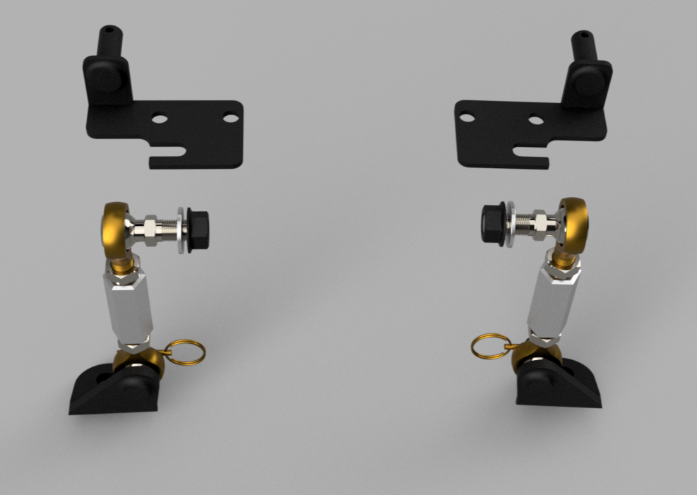 Precision Works Quick Release Disconnect Sway Bar End Links - Ford Bronco 2021+
