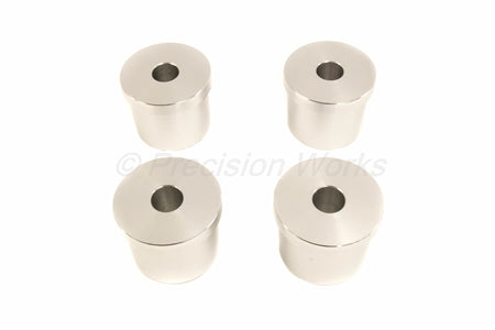 Precision Works Solid Aluminum Subframe Bushings - Nissan 240SX