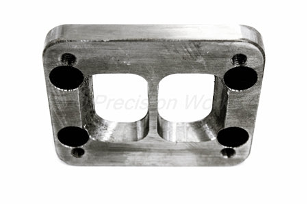 Precision Works T3 to T4 Divided Turbo Flange Adapter