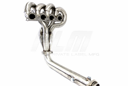 Private Label Mfg. Power Driven B-Series Ramhorn (RH) header 4-1 Merge Collector B18 B20