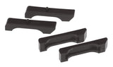 Prothane 68-87 GM Small Block Radiator Isolators - Black
