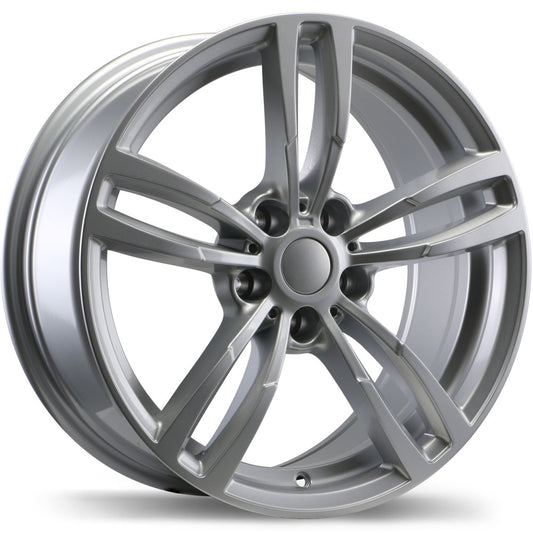 Replika R163A 18x8.0 5x112mm +25 66.6mm SIL