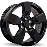 Replika Gloss Black R212 18x8.5 6x120mm +33 67.1mm BLK
