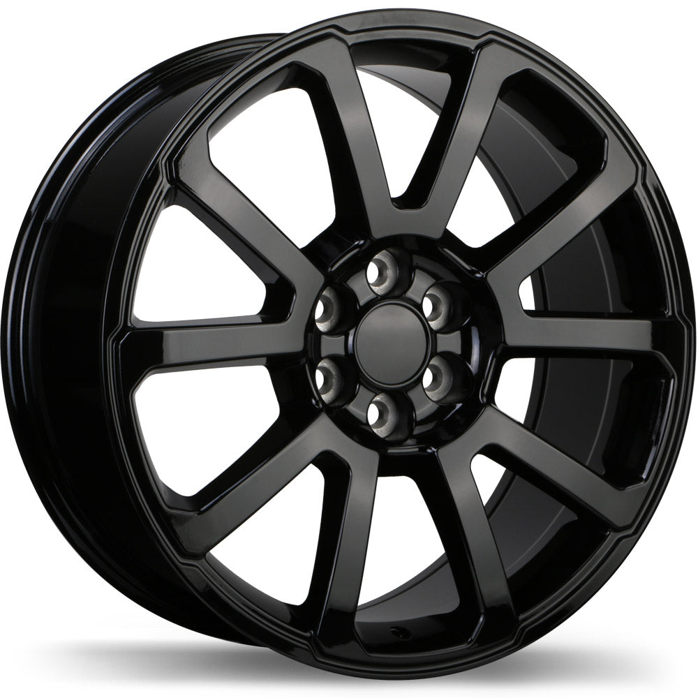 Replika Gloss Black R214 20x8.5 6x120mm +33 67.1mm BLK