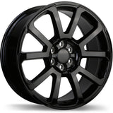 Replika Gloss Black R214 20x8.5 6x120mm +33 67.1mm BLK