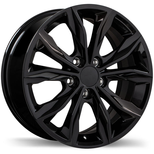 Replika R248 17x7.5 5x115mm +45 70.3mm BLK