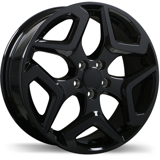Replika R255 17x7.0 5x100mm +55 56.1mm BLK