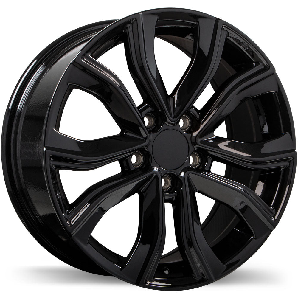 Replika R256 17x7.5 5x114.3mm +45 64.1mm BLK