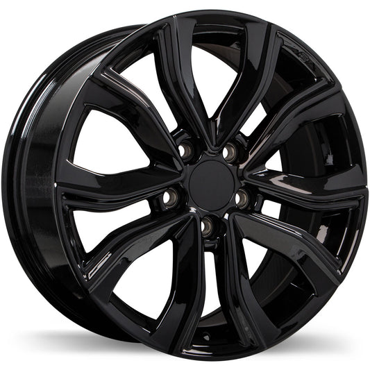 Replika R256 17x7.5 5x114.3mm +45 64.1mm BLK