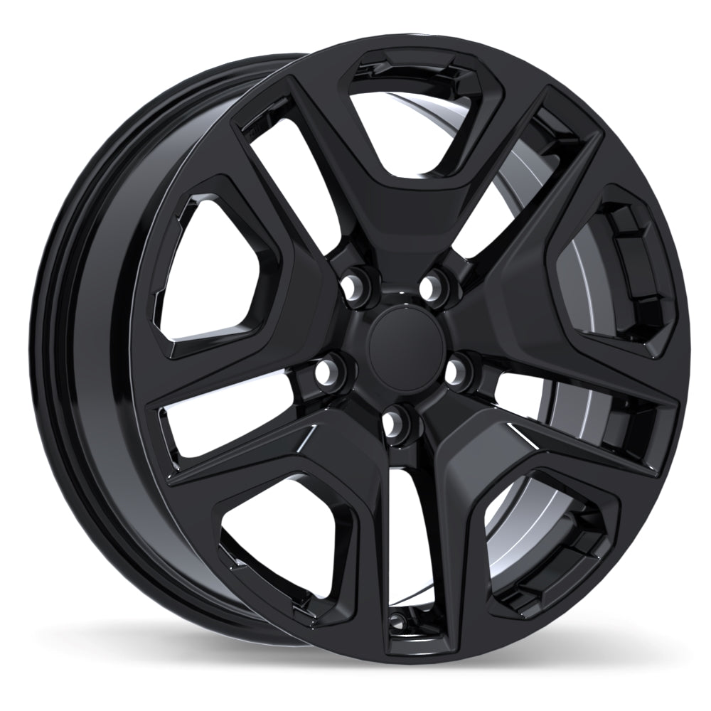 Replika Gloss Black R268 17x7.0 5x114.3mm +35 60.1mm BLK