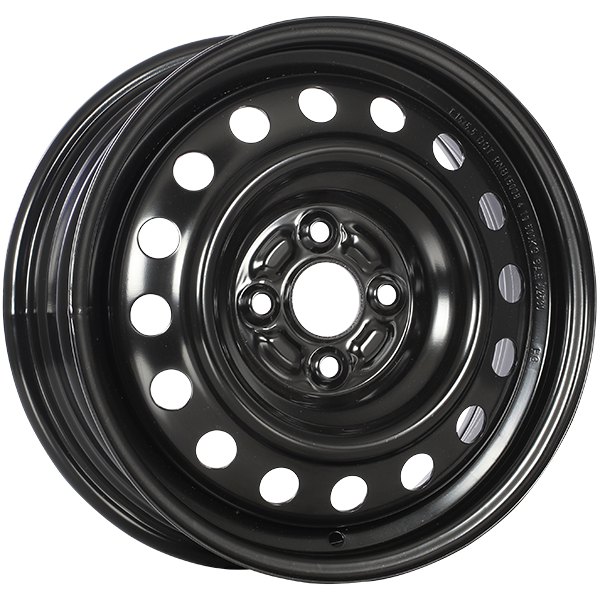 RNB STEEL WHEEL Black E-CoatingRNB16019 | Size: 16x6.0 | Bolt Pattern: 4x108 | Offset: 36 | Center Bore: 63.4