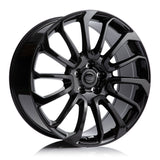 RS BLACK 20x9.5 5x108 Wheels - LS2-20108B