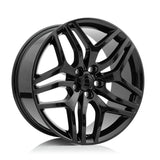 RS BLACK 22x9.5 5x120 Wheels - LS1-22B