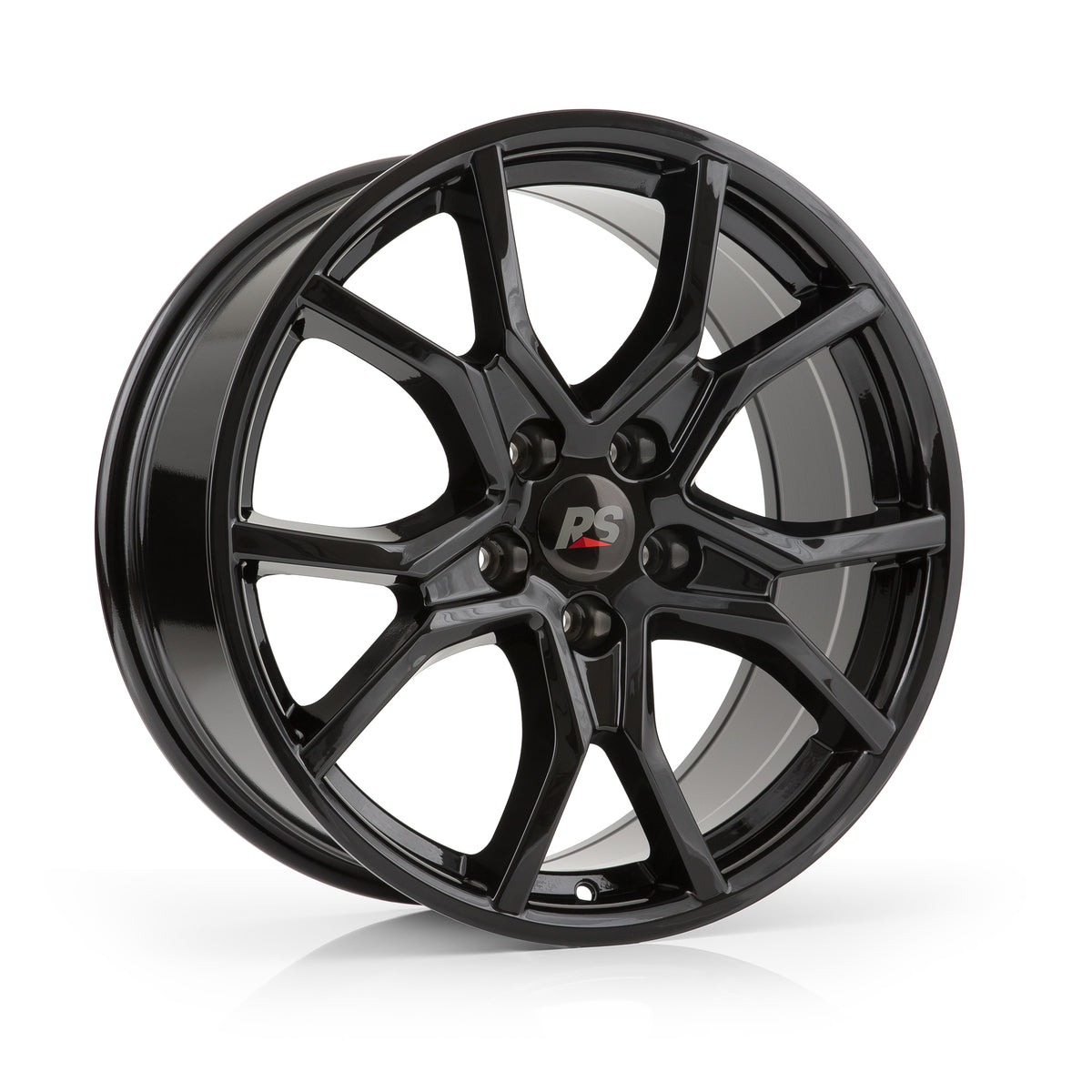 RS Black 17x7.0 5x114.3 Wheels - HC01-1773B