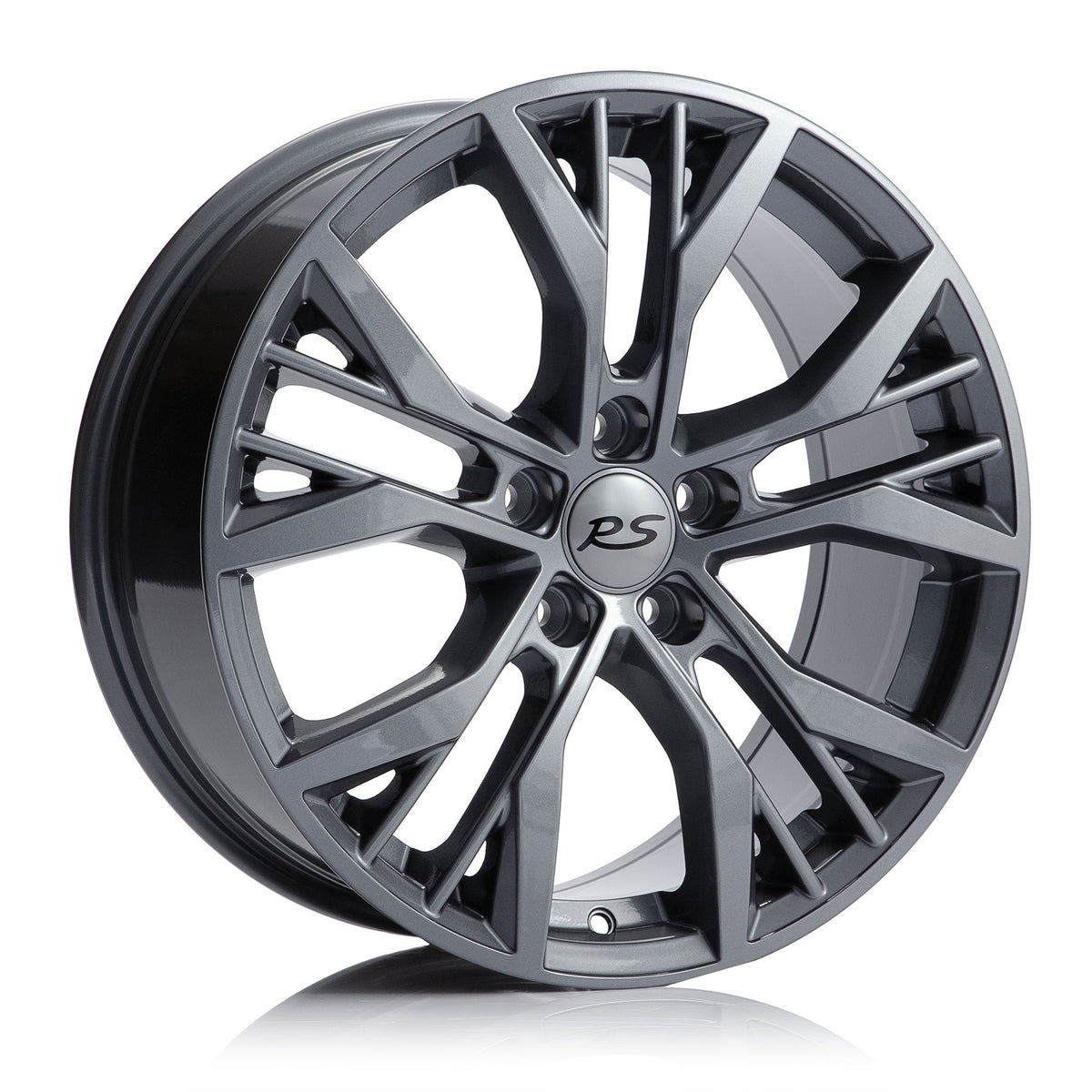 RS GUNMETAL 17x7.5 5x108 Wheels - SK-7-C6345