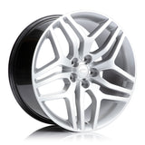 RS HYPER SILVER 20x9.5 5x120 Wheels - LS1-20HS