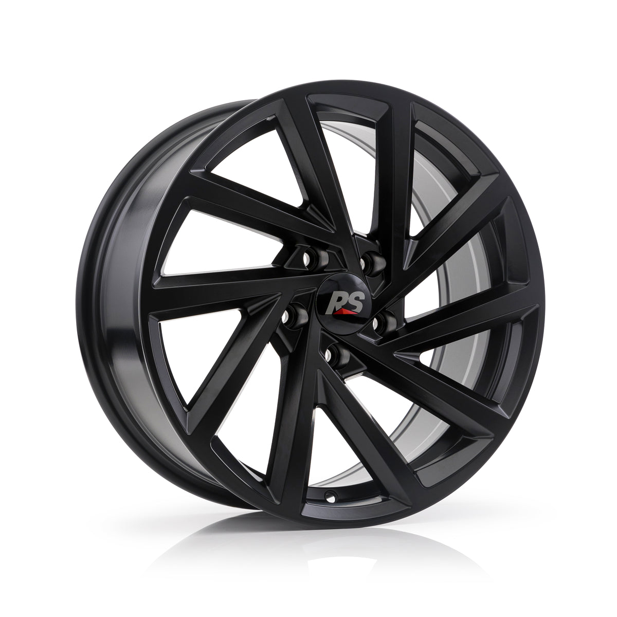 RS Satin Black 17x7.5 5x112 Wheels - VW03-17