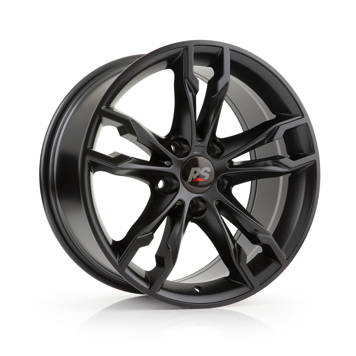 RS Satin Black 17x8.0 5x112 Wheels - BM09-17-40-SB