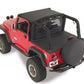 Rampage 1992-1995 Jeep Wrangler(YJ) Tonneau Cover - Black Denim