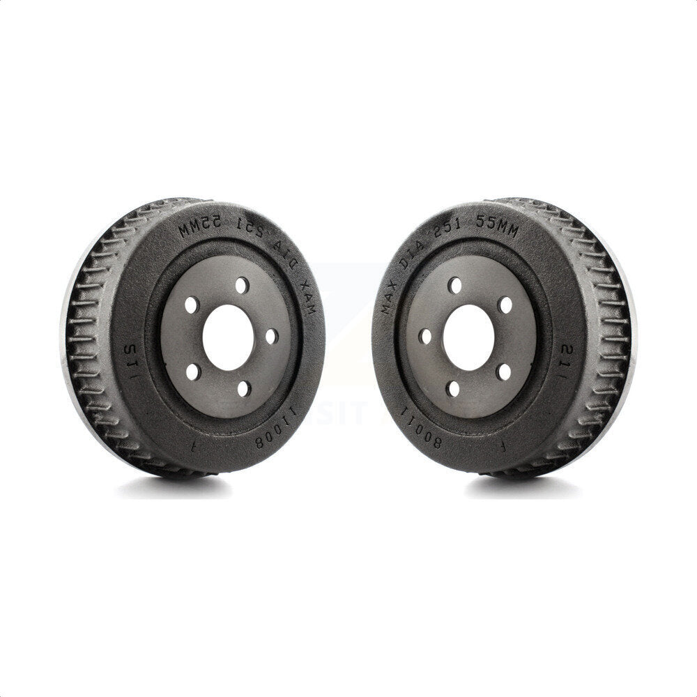 Rear Brake Drums Pair For 1995-2003 Ford Windstar Drum rear brakes K8-101953