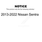 Rear Brake Drums Pair For 2013-2022 Nissan Sentra K8-101945