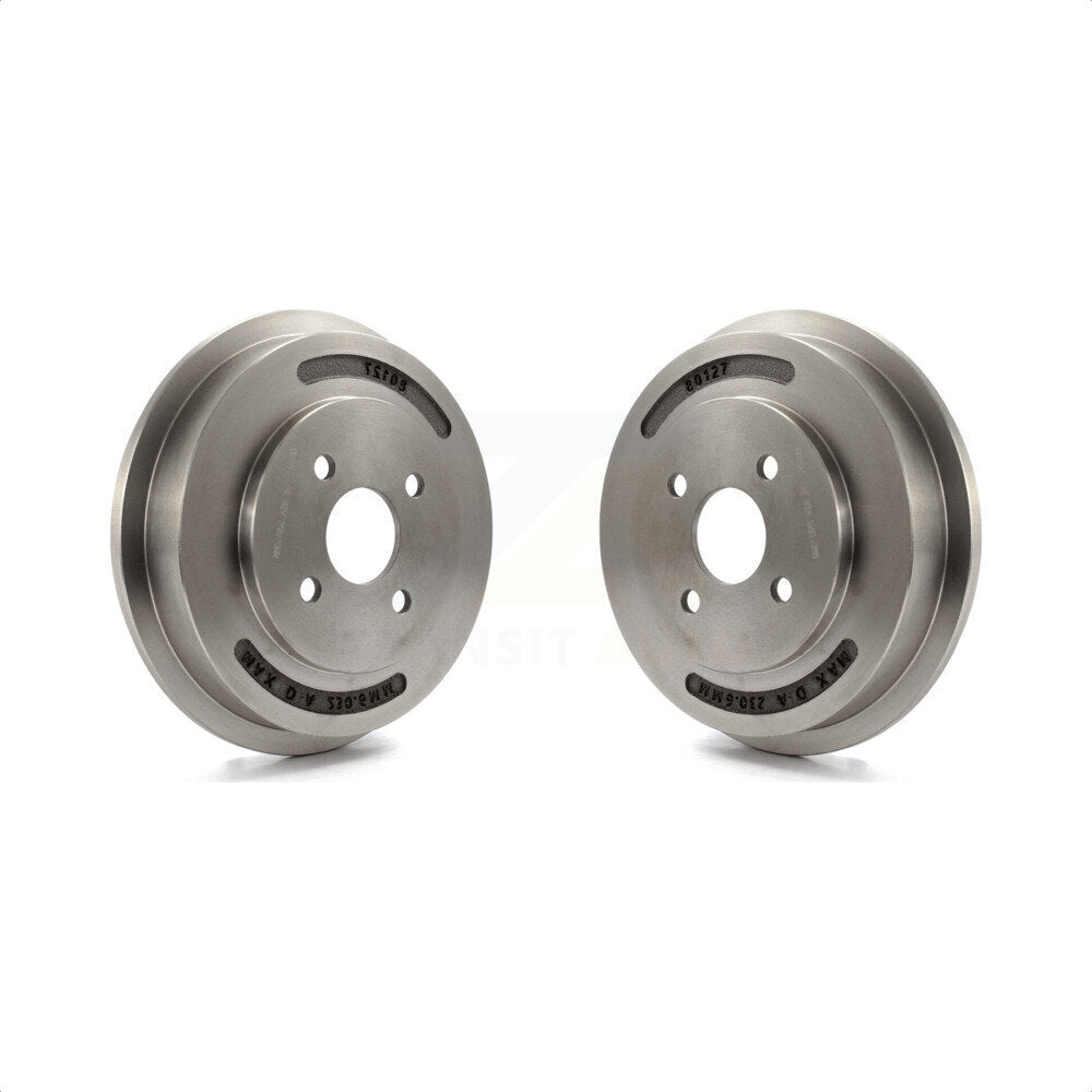 Rear Brake Drums Pair For Chevrolet Cobalt Pontiac G5 With 4 Lug Wheels K8-101883