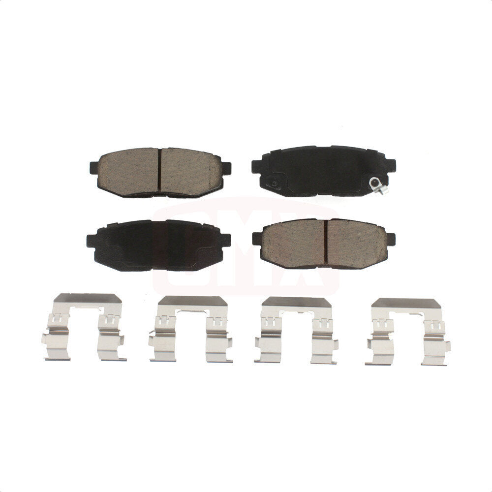Rear Ceramic Disc Brake Pads CMX-D1124 For Subaru Forester Outback Legacy Scion FR-S BRZ Tribeca B9 Toyota 86