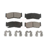 Rear Ceramic Disc Brake Pads CMX-D1297 For 2007-2009 Hyundai Santa Fe