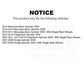 Rear Ceramic Disc Brake Pads CMX-D1317A For Sprinter 2500 Mercedes-Benz Freightliner Dodge 3500