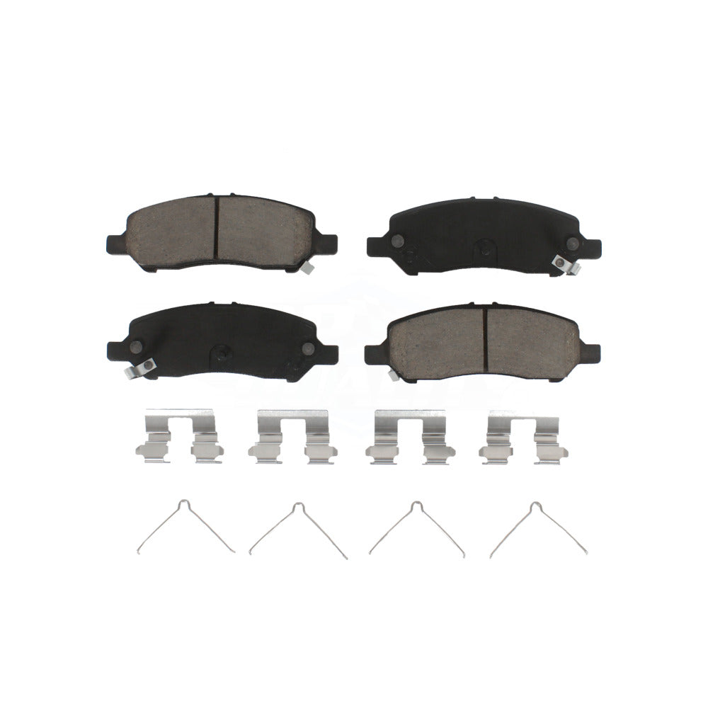 Rear Ceramic Disc Brake Pads CMX-D1647 For 2013-2016 Dodge Dart