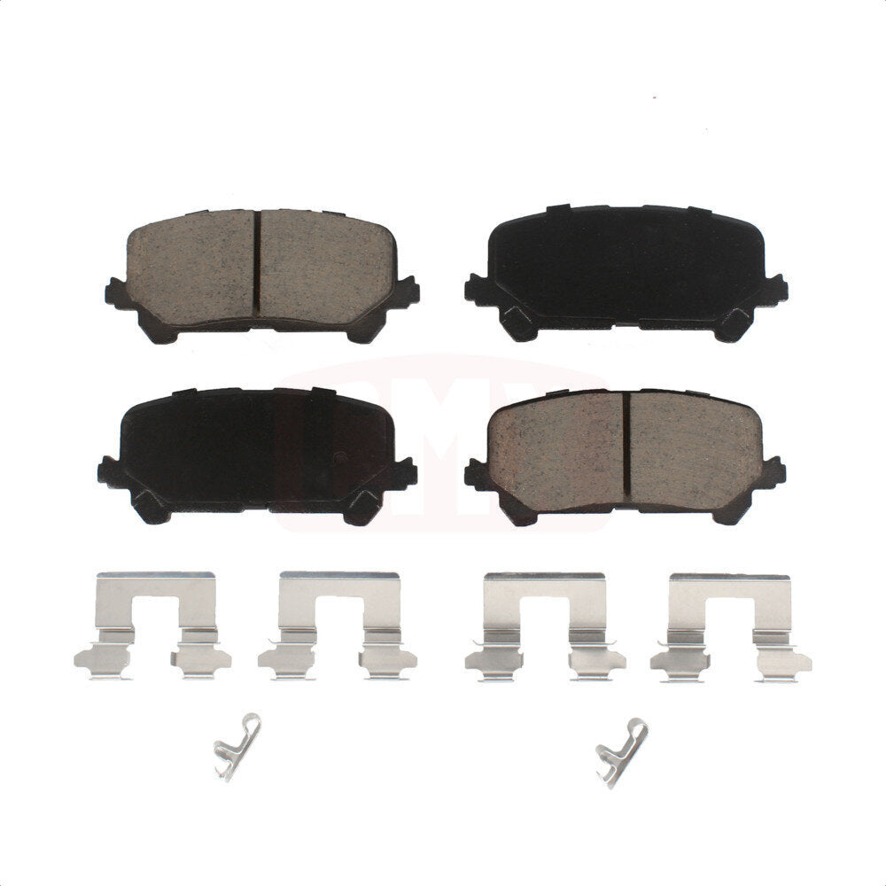 Rear Ceramic Disc Brake Pads CMX-D1724 For Honda Pilot Acura MDX Ridgeline Passport