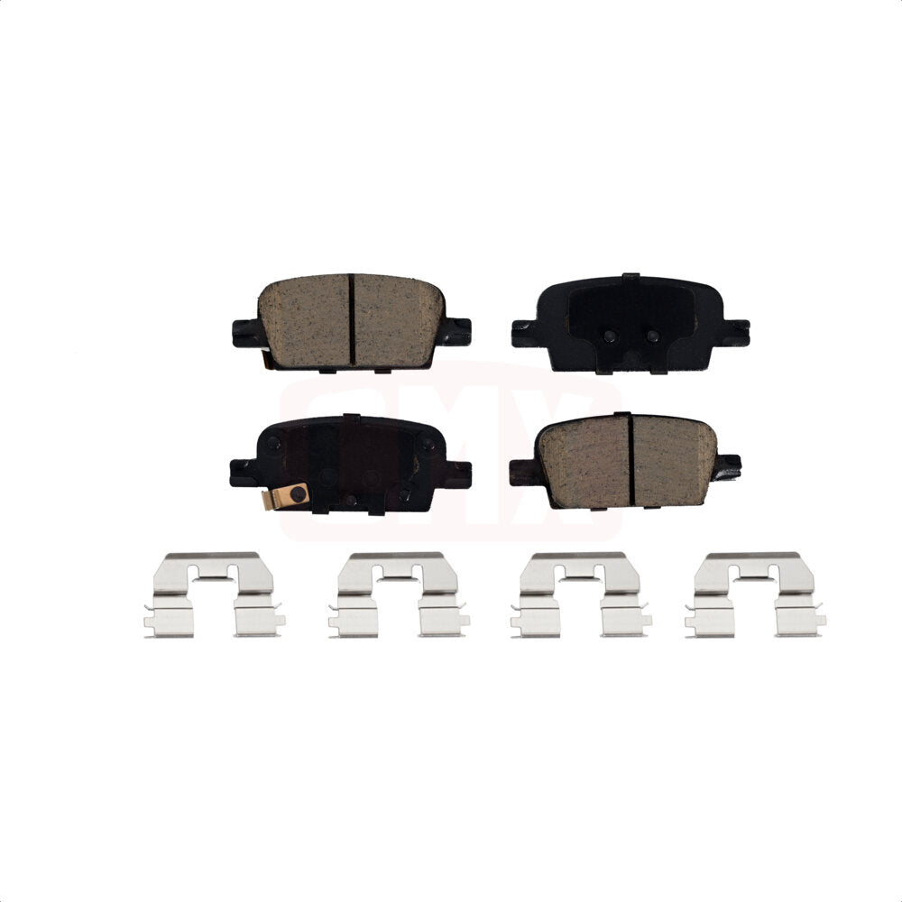 Rear Ceramic Disc Brake Pads CMX-D1921 For 2016-2022 Chevrolet Malibu With Manual Parking