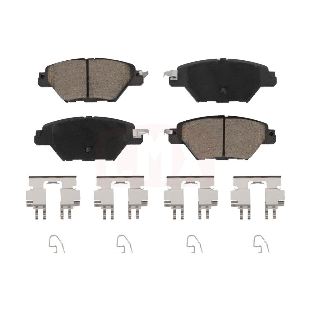 Rear Ceramic Disc Brake Pads CMX-D1934 For 2016-2022 Mazda CX-9