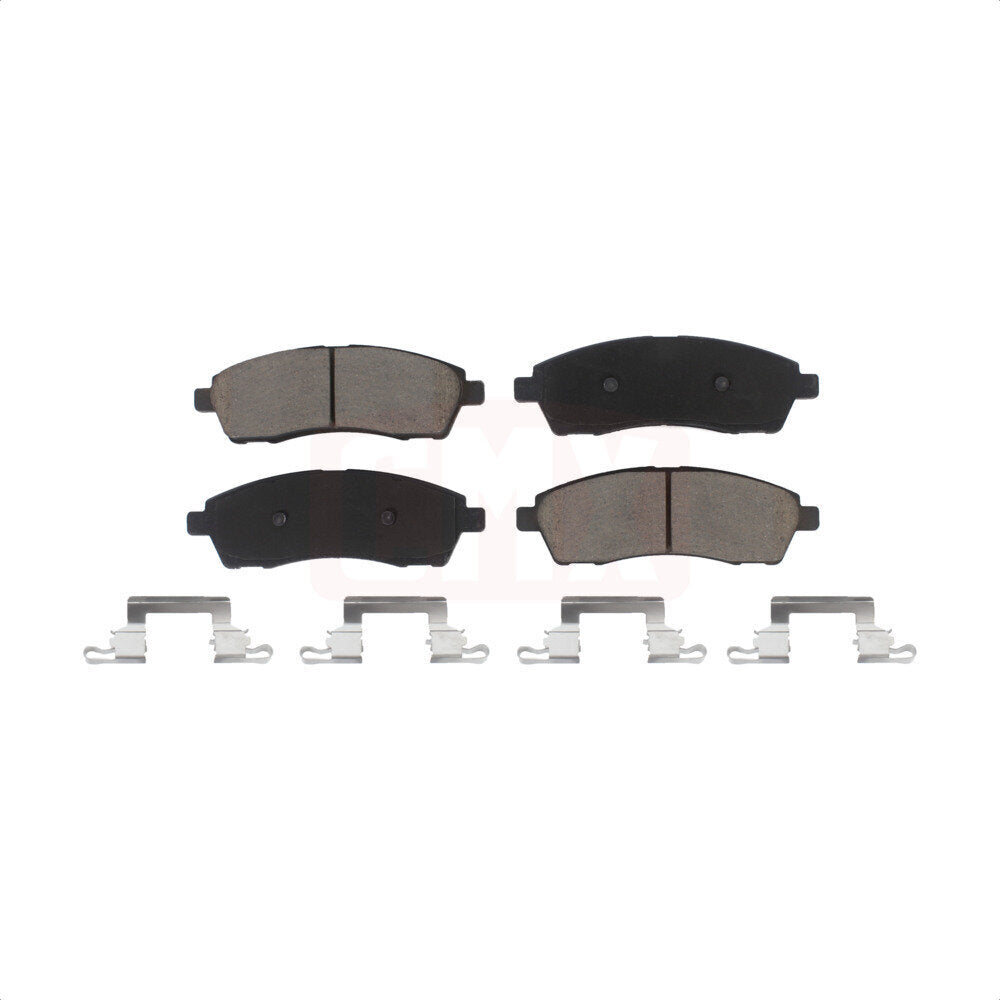 Rear Ceramic Disc Brake Pads CMX-D757 For Ford F-250 Super Duty F-350 Excursion