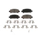 Rear Ceramic Disc Brake Pads CMX-D770 For Subaru Outback Forester Legacy Impreza Baja