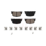 Rear Ceramic Disc Brake Pads CMX-D835 For Toyota Camry Scion tC Lexus ES300