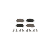 Rear Ceramic Disc Brake Pads CMX-D865 For Honda Pilot Odyssey Acura MDX
