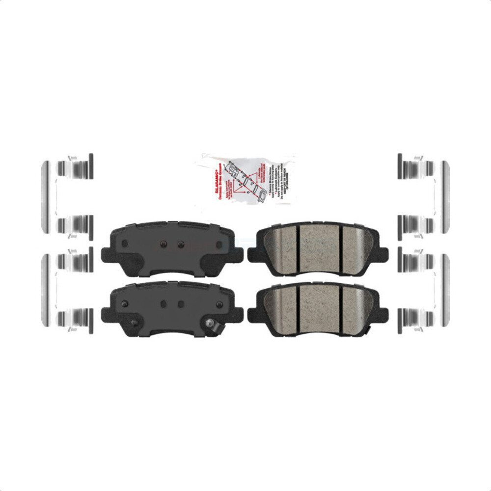 Rear Ceramic Disc Brake Pads NWF-PRC1659 For Cadillac ATS CTS