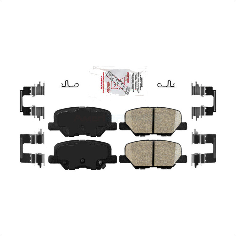 Rear Ceramic Disc Brake Pads NWF-PRC1679 For Mazda 3 Mitsubishi Outlander Sport 6 PHEV RVR