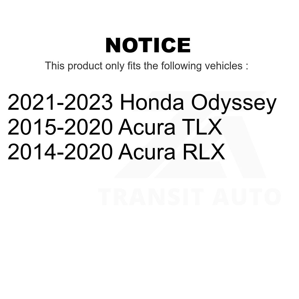 Rear Ceramic Disc Brake Pads NWF-PRC1698 For Acura TLX RLX Honda Odyssey