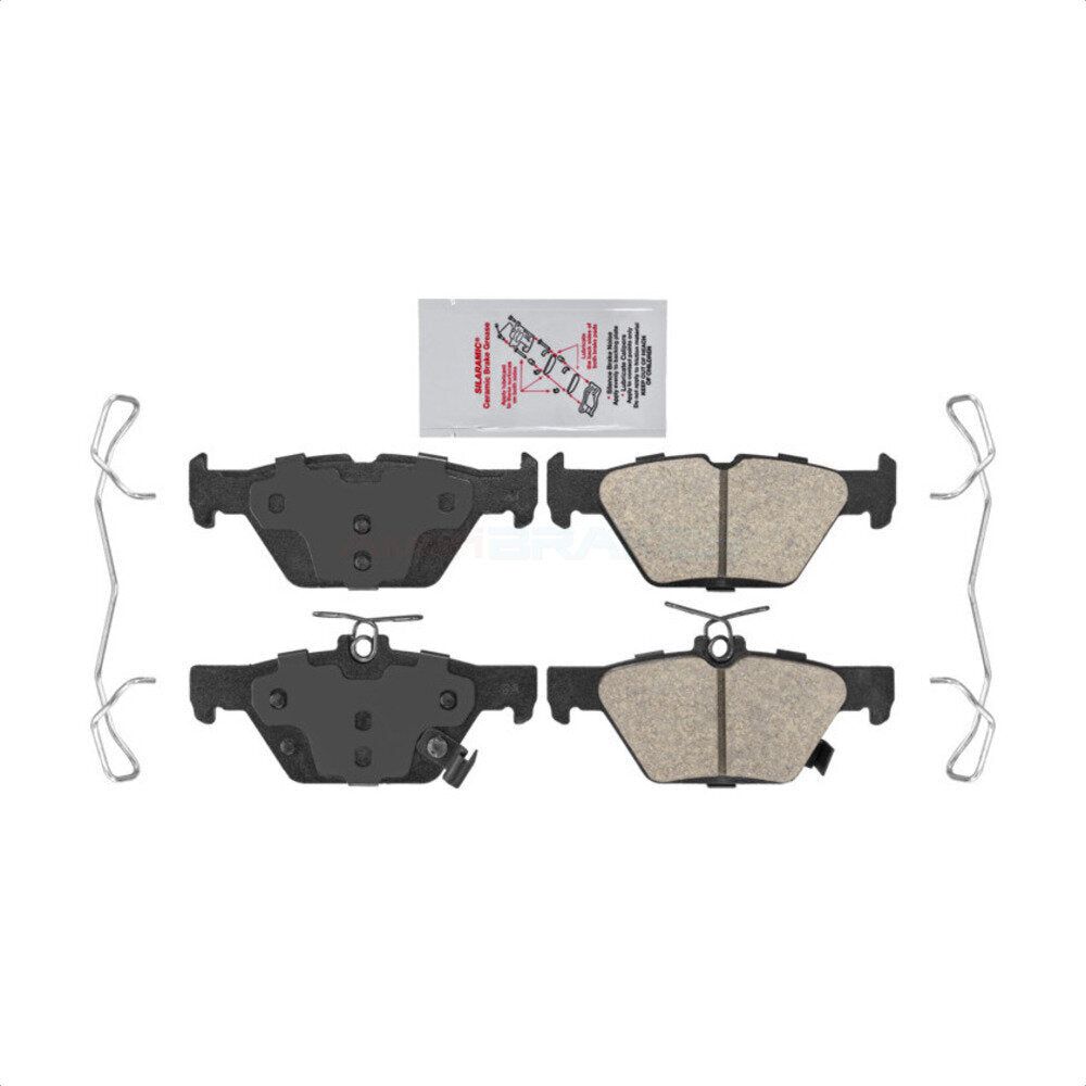 Rear Ceramic Disc Brake Pads NWF-PRC1808 For Subaru Outback Legacy Forester Crosstrek Ascent WRX