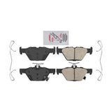 Rear Ceramic Disc Brake Pads NWF-PRC1808 For Subaru Outback Legacy Forester Crosstrek Ascent WRX