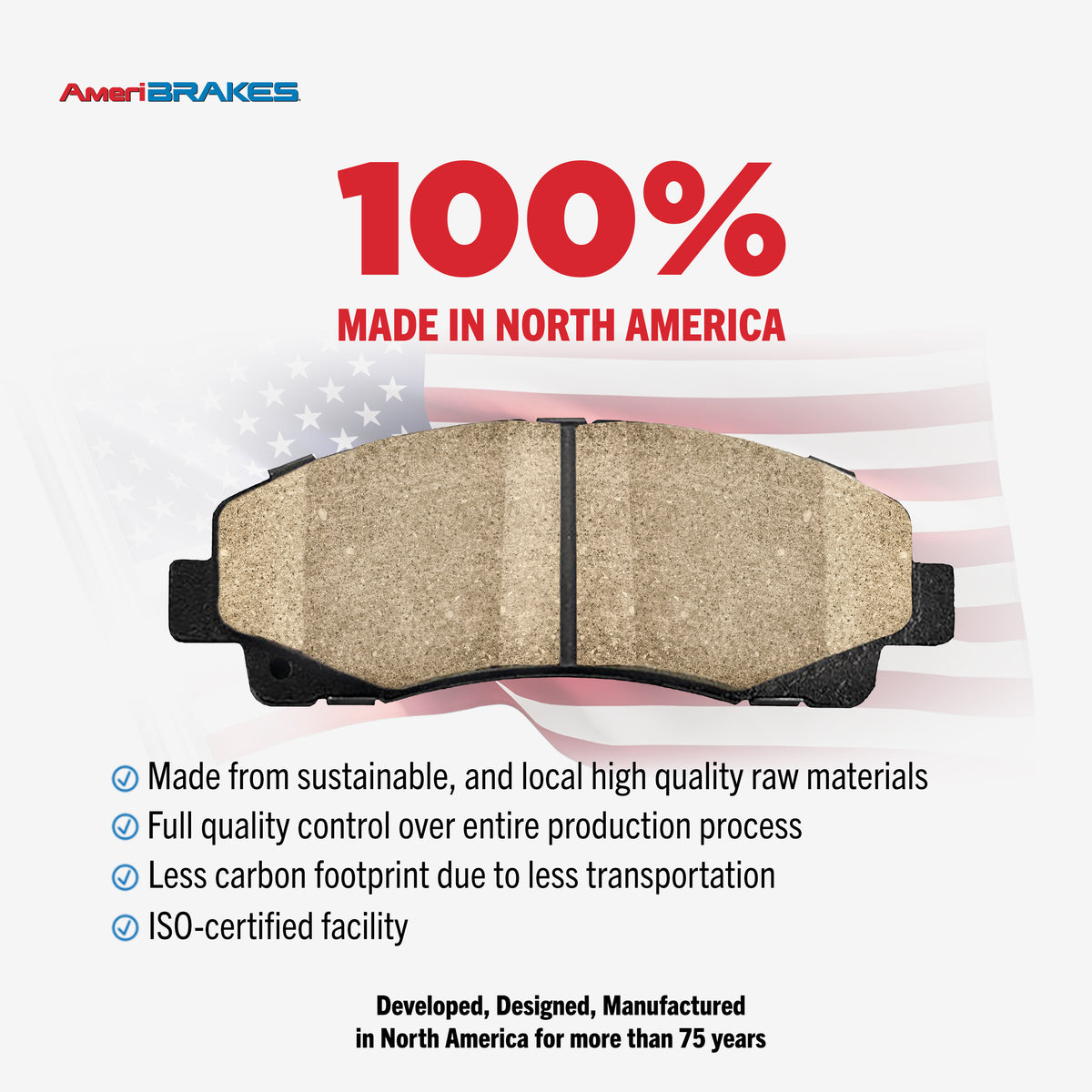 Rear Ceramic Disc Brake Pads NWF-PRC1846 For Mazda CX-5