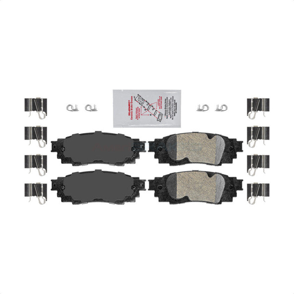 Rear Ceramic Disc Brake Pads NWF-PRC1879 For Lexus RX350 RX450h RX350L RX450hL